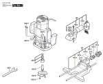 Bosch 0 601 615 003 Gof 1600 A Industrial Router 230 V / Eu Spare Parts